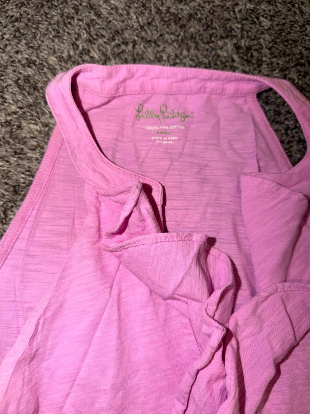 Lilly Pulitzer Ruffle Top - Picture 3 of 3